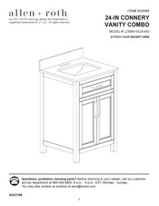 LF allen+roth L23064-VS24-WO Manual