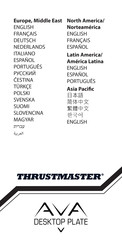 Thrustmaster AVA Desktop Plate User Manual