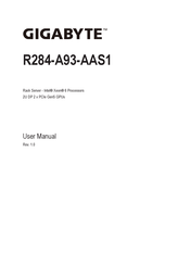 Gigabyte R284-A93-AAS1 User Manual