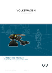 Volkswagen VAS 642 001 Operating Manual