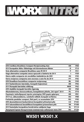 Worx Nitro WX501 X Series Original Instruction