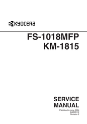 Kyocera FS-1018MFP Service Manual