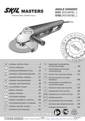 SKIL MASTERS 9781 Original Instructions Manual