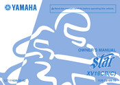 Yamaha Star XV19CB 2011 Owner's Manual