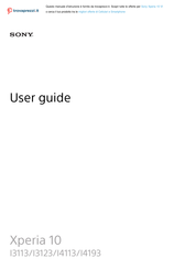 Sony I3113 User Manual