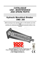 socomec DMS 260 Use - Maintenance And Spare Parts