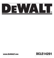 DeWalt DCLE14201 Original Instructions Manual
