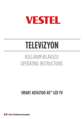 Vestel 40FA7100 Operating	 Instruction