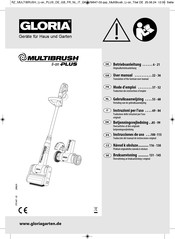 Gloria MULTIBRUSH li-ion PLUS User Manual