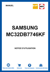 Samsung MC32DB7746KF User Manual