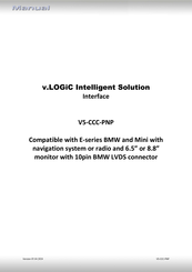 v.LOGiC V5-CCC-PNP Manual