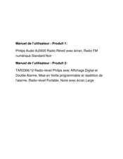 Philips TAR3306/12 User Manual