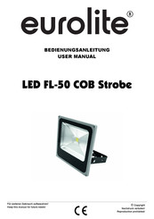 EuroLite LED FL-50 COB Strobe User Manual
