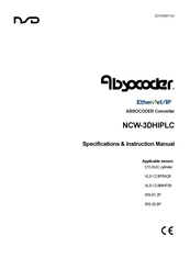 NSD ABSOCODER NCW-3DHIPLC Specifications & Instruction Manual