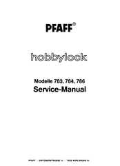 Pfaff hobbylock 783 Service Manual