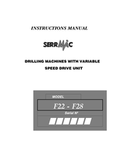 SERRMAC F22 Instruction Manual