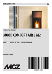 MCZ MOOD COMFORT AIR 8 M2 Installation Manual