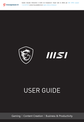 MSI 11UG-027XIT User Manual