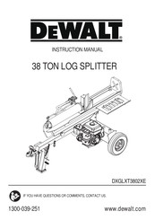 DeWalt DXGLXT3802XE Instruction Manual