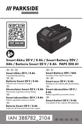 Parkside Performance 388782 2104 Translation Of The Original Instructions