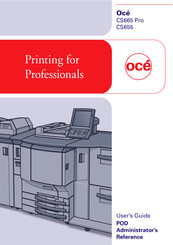 Oce CS655 User Manual