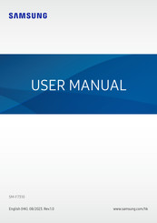Samsung SM-F7310 User Manual