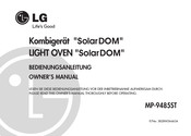 LG SolarDOM MP-9485ST Owner's Manual