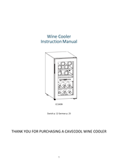 Cavecool CC16DB Instruction Manual