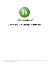 ON Semiconductor AXM0F343 SDK Getting Started Manual