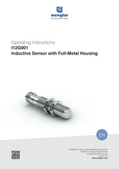 Wenglor I12G001 Operating Instructions Manual