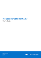 Dell E2425HS User Manual