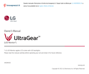LG UltraGear 49GR85DC-B Owner's Manual