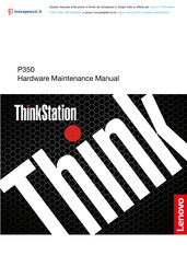 Lenovo ThinkStation P350 Tiny Hardware Maintenance Manual