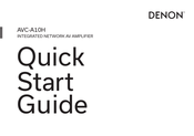 Denon AVC-A10H Quick Start Manual