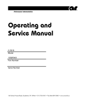 AR FL7218 Operating And Service Manual