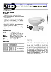 Xylem JABSCO 37245-4192 Installation Instructions Manual