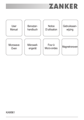 ZANKER KAM961 User Manual