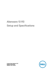 Dell P81G Setup And Specifications