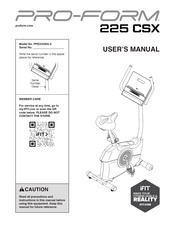 iFIT PFEX32925.0 User Manual