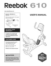 ICON Health & Fitness RBEX06013.0 User Manual