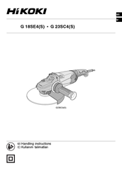 HIKOKI G 18SE4(S) Handling Instructions Manual