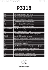 Emos P3118 Manual