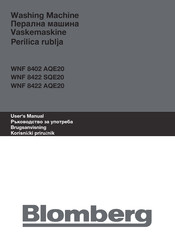 Blomberg WNF 8422 AQE20 User Manual