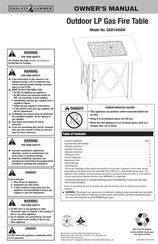 Endless Summer GAD1445DH Owner's Manual