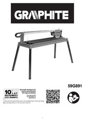Graphite 59G891 User Manual Translation