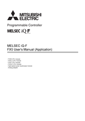 Mitsubishi Electric MELSEC iQ-F FX5U User Manual