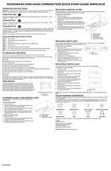 Whirlpool YWMML5530RZ Quick Start Manual