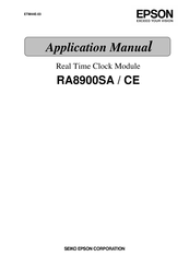 Epson RA8900CE Applications Manual
