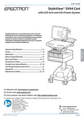 Ergotron StyleView SV44-12B2-C User Manual