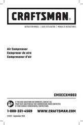 Craftsman CMXECXM803 Instruction Manual